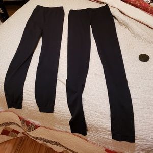 4 for $20.Two pair of black leggins